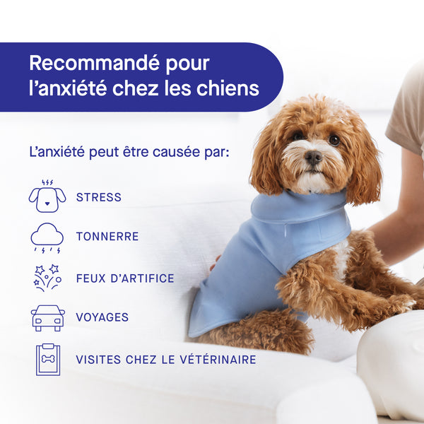 Gilet Lesté Apaisant XDOG Pour Chien - Taille Medium - Inclut 8 Sacs De Poids - Occasion