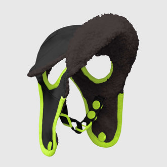 Cool Factor Aviator Hat in Black, Canada Pooch, Dog Hat||color::black