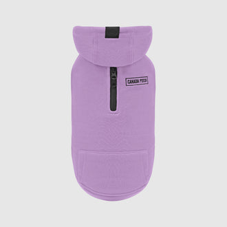 Eco+ Everyday Hoodie in Lilac, Canada Pooch Dog Hoodie|| color::lilac|| size::na