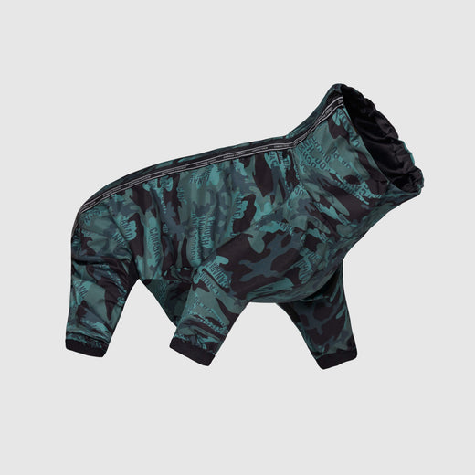 The Dog Slush Suit in Green Camo, Canada Pooch Dog Slush Suit
