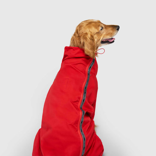 Slush Suit in Red, Canada Pooch Dog Suit