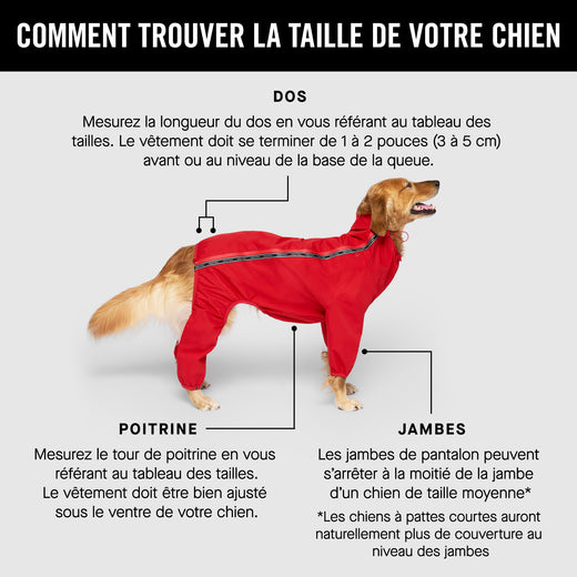 The Dog Slush Suit in Red, Canada Pooch Dog Slush Suit