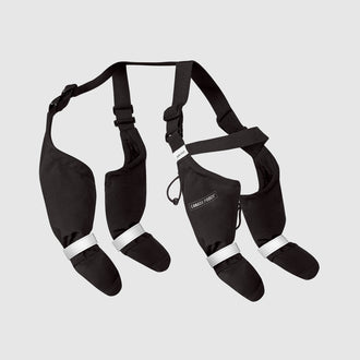 Suspender Boots in Black, Canada Pooch Dog Boots|| color::black|| size::na||