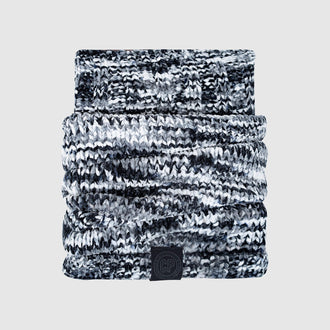 Chenille Dog Snood in a Black Mix, Canada Pooch Dog Scarf || color::black-mix || size::na