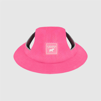 Chill Seeker Cooling Hat in Pink, Canada Pooch Dog Hat || color::neon-pink || size::na