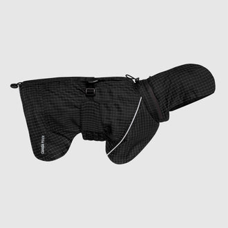 Complete Coverage Raincoat in black reflective, Canada Pooch, Dog Raincoat|| color::black-reflective|| size::na