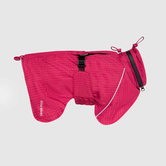 Complete Coverage Raincoat in red reflective, Canada Pooch, Dog Raincoat|| color::pink-reflective|| size::na