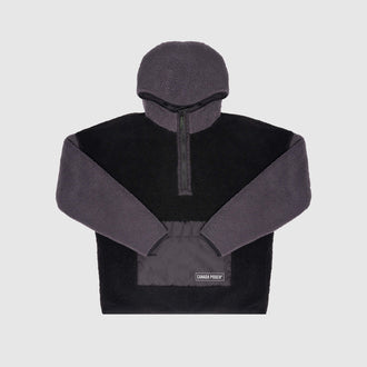 Cool Factor Adult Hoodie in Black Grey, Canada Pooch Human Hoodie|| color::black-grey|| size::na