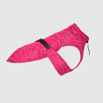 Expedition 2.0 Dog Coat in Red Plaid, Canada Pooch Dog Coat || color::pink-reflective-camo|| size::na