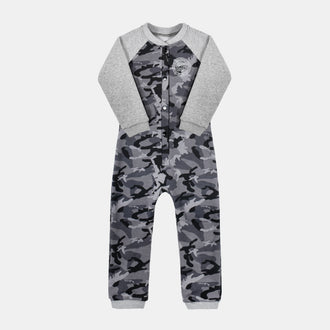 Frosty Fleece Kids Sweatsuit in Black Camo, Canada Pooch Kids Sweatsuit || color::black-camo || size::na