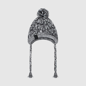 Polar Pom Pom Kids Hat in Grey, Canada Pooch Kids Hat || color::charcoal || size::na