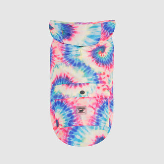 Pick Me Poncho in Tie Dye Print, Canada Pooch Dog Pick Me Poncho || color::tie-dye || size::na