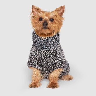 Soho Sweater in Grey Mix, Canada Pooch Dog Sweater