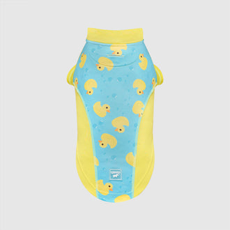 Sun Shield Tee in Rubber Ducks, Canada Pooch, Dog T Shirt|| color::rubber-ducks|| size::na