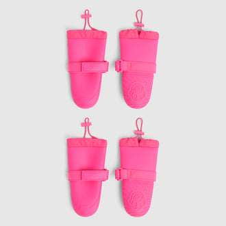 Waterproof Rain Boots in pink, Canada Pooch, Dog Boots|| color::pink|| size::na