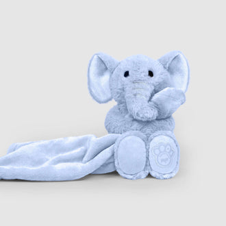 Weighted Calming Toy in Blue, Canada Pooch, Dog Calming|| color::blue-elephant|| size::na