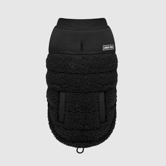 Cool Factor Puffer Jacket in Black, Canada Pooch Dog Parka|| color::black|| size::na