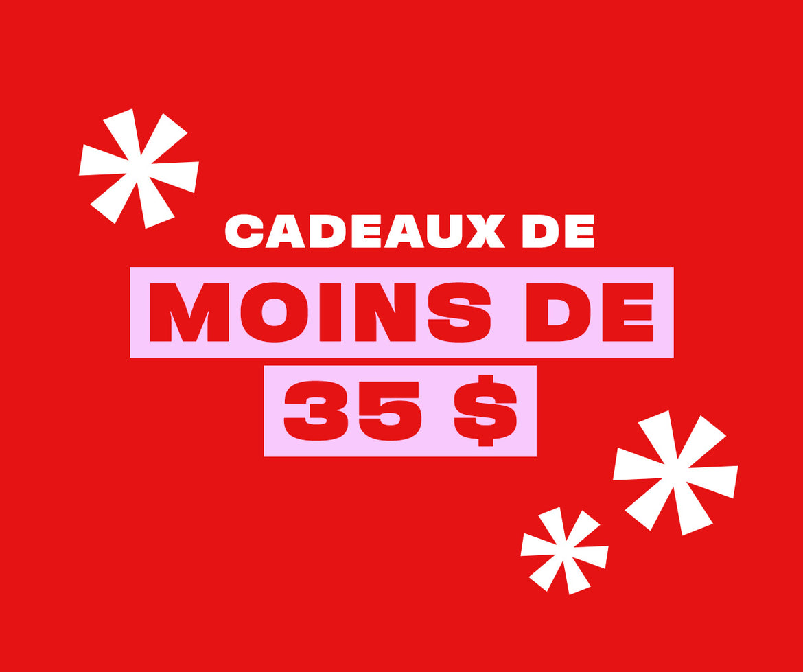 Cadeaux de moins de 25 $