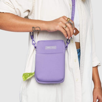 The Everything Dog Walking Bag in Lavender, Canada Pooch, Dog Bag