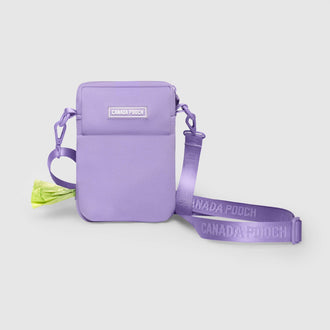 The Everything Dog Walking Bag in Lavender, Canada Pooch, Dog Bag|| color::lavender|| size::na