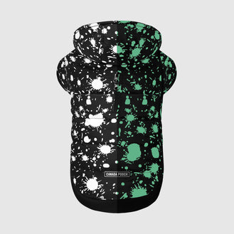 Prism Puffer in glow in the dark, Canada Pooch, Dog Coat|| color::glow-in-the-dark||size::na