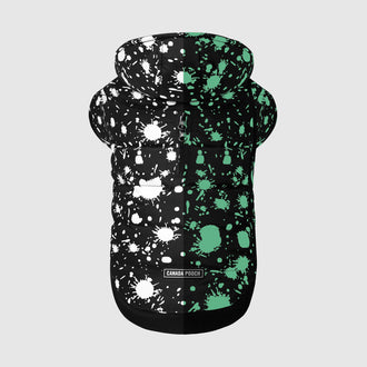 Prism Puffer in glow in the dark, Canada Pooch, Dog Coat|| color::glow-in-the-dark||size::na