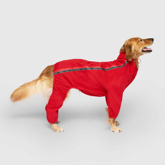 Slush Suit in Red, Canada Pooch Dog Suit