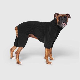 Stretch Body Warmer in Black, Canada Pooch Dog Sweater