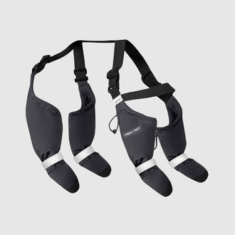 Suspender Boots in Reflective, Canada Pooch Dog Boots|| color::reflective
