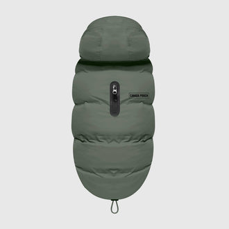 Waterproof Puffer in Black, Canada Pooch, Dog Jacket|| color::forest-green|| size::na