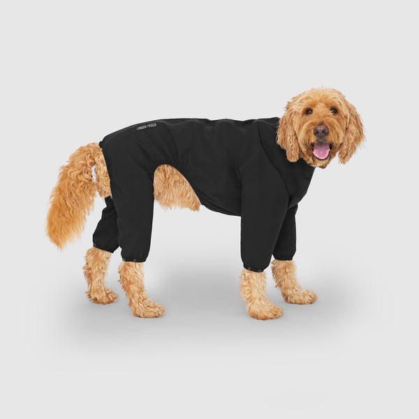 Waterproof Slush Suit in Black, Canada Pooch Dog Suit