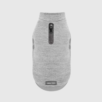 Waterproof Sweater in Grey, Canada Pooch, Dog Sweater|| color::grey|| size::na