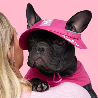 Barbie Bel-Air Bucket Hat in Dark Pink, Canada Pooch Dog Hat