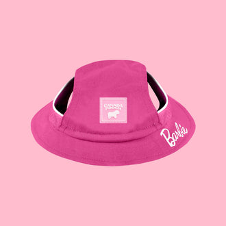 Barbie Bel-Air Bucket Hat in Dark Pink, Canada Pooch, Dog Hat|| color::dark-pink|| size::na