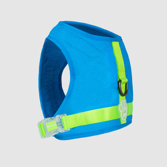 Chill Seeker Cooling Harness in Blue Green, Canada Pooch Dog Harness || color::blue-green || size::na