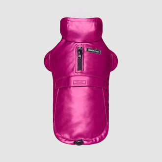 Cold Front Raincoat in Pink, Canada Pooch, Dog Jacket|| color::pink|| size::na