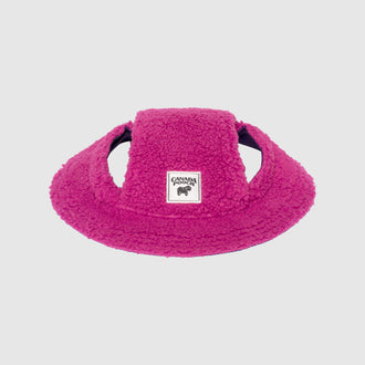 Cool Factor Bucket Hat in Pink Purple, Canada Pooch, Dog Hat|| color::pink-purple|| size::na