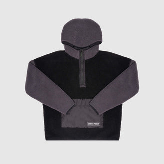 Cool Factor Adult Hoodie in Black Grey, Canada Pooch Human Hoodie|| color::black-grey|| size::na