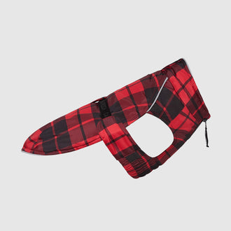 Expedition 2.0 Dog Coat in Red Plaid, Canada Pooch Dog Coat || color::red-plaid || size::na