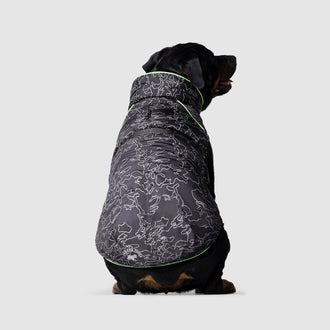 Expedition 2.0 Dog Coat in Reflective Camo, Canada Pooch Dog Coat || color::reflective-camo || size::26