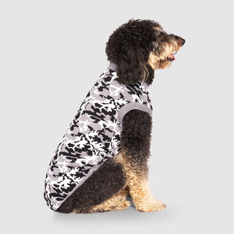 Glow-in-the-Dark Sweater in Glow-In-The-Dark Camo, Canada Pooch Dog Sweater