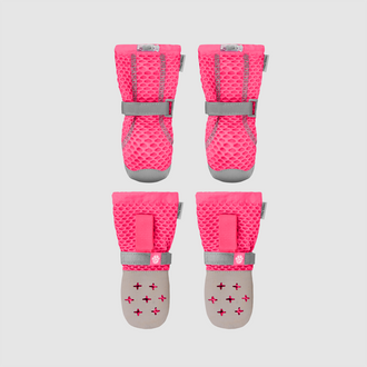 Hot Pavement Boots in Neon Pink, Canada Pooch Dog Boots || color::neon-pink || size::na