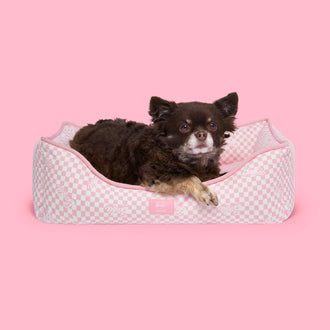 Barbie Nester Bed, Canada Pooch Dog Bed|| color::checker|| size::O/S|| name:: Max the Chihuahua Mix|| weight::14