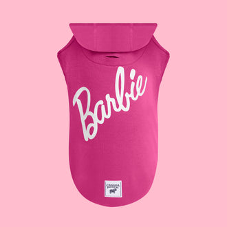 Barbie No Authority Hoodie in Dark Pink, Canada Pooch, Dog Hoodie|| color::dark-pink|| size::na