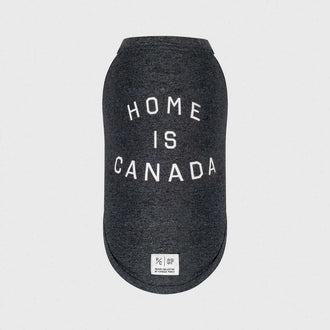 Home is Canada Dog Tee, Canada Pooch Dog T-Shirt || color::black || size::na
