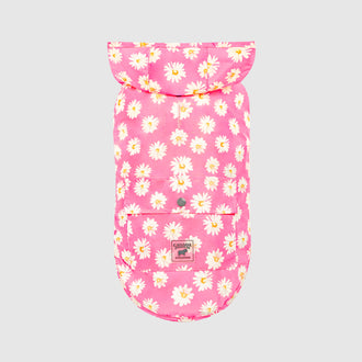 Pick Me Poncho in Daisy Print, Canada Pooch Dog Pick Me Poncho || color::daisy || size::na