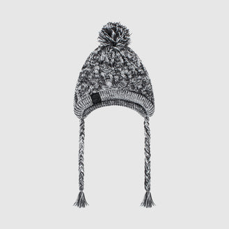 Polar Pom Pom Kids Hat in Grey, Canada Pooch Kids Hat || color::charcoal || size::na
