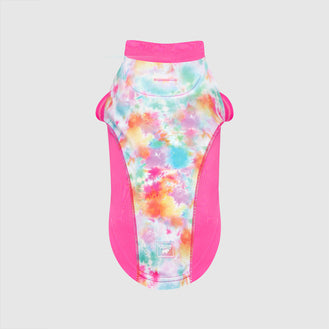 Sun Shield Tee in Tie Dye, Canada Pooch, Dog T Shirt|| color::tie-dye|| size::na