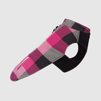 Thermal Tech Fleece in red plaid, Canada Pooch, Dog Fleece || color::pink-plaid || size::na