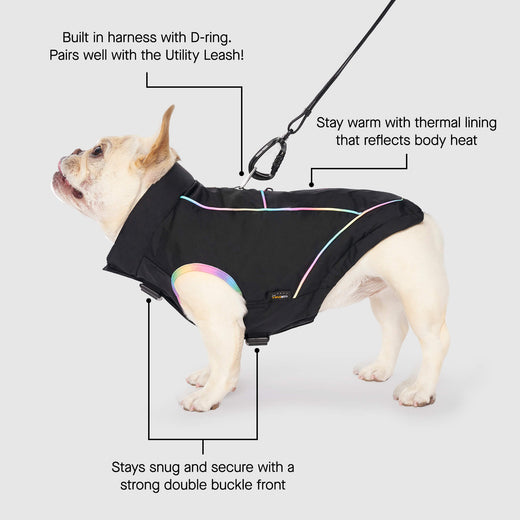 Utility Parka Black 12 Canada Pooch Dog Apparel Accessories